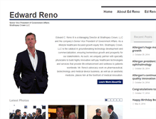 Tablet Screenshot of edwardreno.org